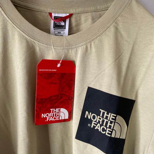 THE NORTH FACE(ザノースフェイス)の新品 ノースフェイス ラスト1点 Tシャツ ベージュ M メンズのトップス(Tシャツ/カットソー(半袖/袖なし))の商品写真