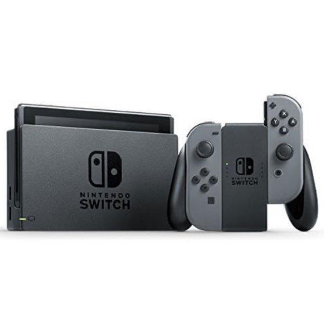 Nintendo Switch - Nintendoswitch 任天堂 本体 スイッチ グレーの通販 ...