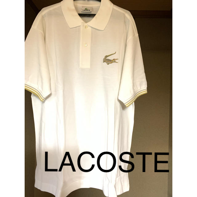 LACOSTE(ラコステ)の希少　LACOSTEポロシャツ半袖 メンズのトップス(ポロシャツ)の商品写真