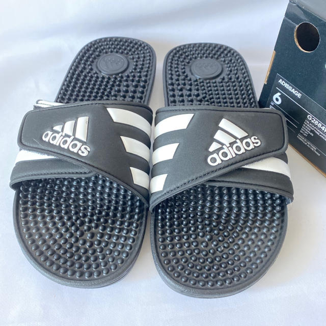 adidas(アディダス)の【新品】アディダス アディサージ サンダル US6 23cm adidas レディースの靴/シューズ(サンダル)の商品写真