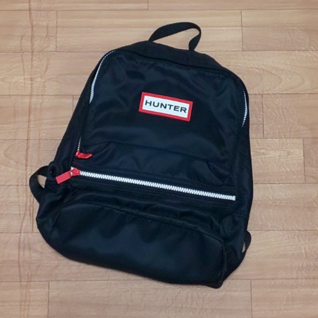 HUNTER(ハンター)のHUNTER ☆ ブラック リュック レディースのバッグ(リュック/バックパック)の商品写真