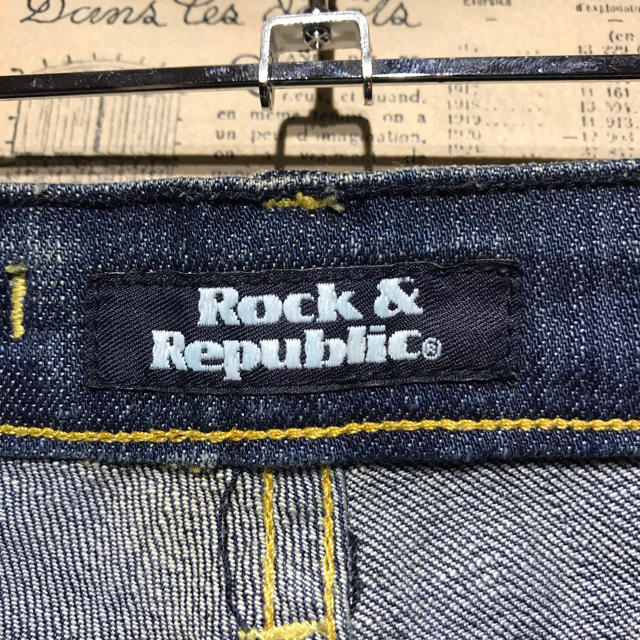 Rock & Republic(ロックアンドリパブリック)のRock&Repuelic ロック&リパブリック ベルボトム デニムパンツ 24 レディースのパンツ(デニム/ジーンズ)の商品写真