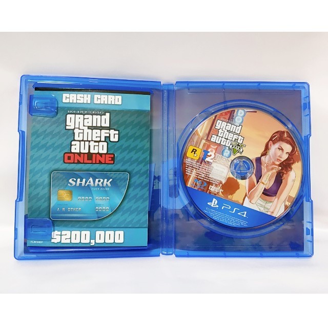 PlayStation4(プレイステーション4)のグランド・セフト・オートV  PS4 GTA5 エンタメ/ホビーのゲームソフト/ゲーム機本体(家庭用ゲームソフト)の商品写真