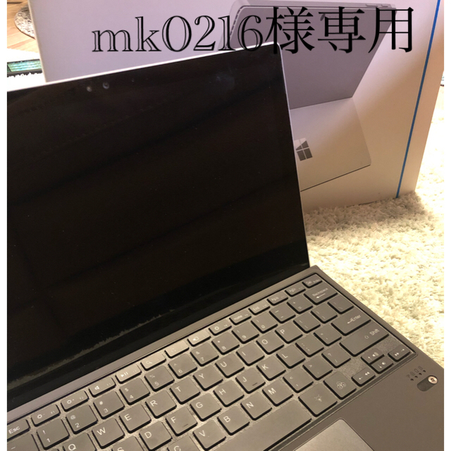 Microsoft(マイクロソフト)の格安！Surface Pro4 ファンレスモデル 128GB キーボード付 スマホ/家電/カメラのPC/タブレット(ノートPC)の商品写真