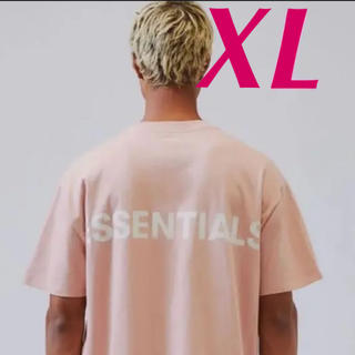 フィアオブゴッド(FEAR OF GOD)のEssentials pink XL ピンク(Tシャツ/カットソー(半袖/袖なし))