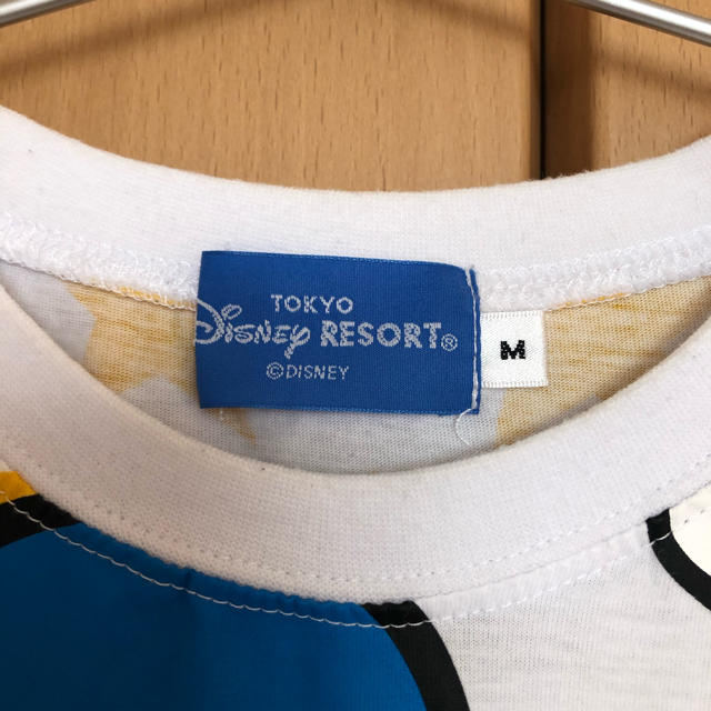 Disney(ディズニー)のディズニーランド　半袖　ドナルド　M メンズのトップス(Tシャツ/カットソー(半袖/袖なし))の商品写真