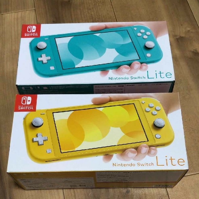 Nintendo Switch - Nintendo Switch Lite ターコイズ イエロー 2台セット