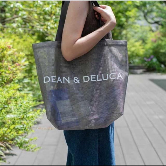 DEAN & DELUCA メッシュエコバッグ　トートバッグ　Lサイズ