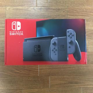 ニンテンドースイッチ(Nintendo Switch)の新品ニンテンドースイッチ本体グレー(家庭用ゲーム機本体)