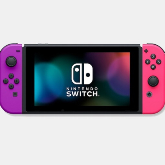 Nintendo Switch - ニンテンドーswitch ネオンパープル ネオンピンクの ...