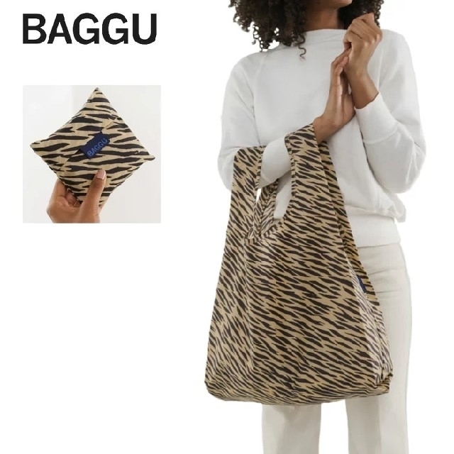 BEAMS(ビームス)の⭐ BAGGU ⭐スタンダード タイガー ストライプ レディースのバッグ(エコバッグ)の商品写真