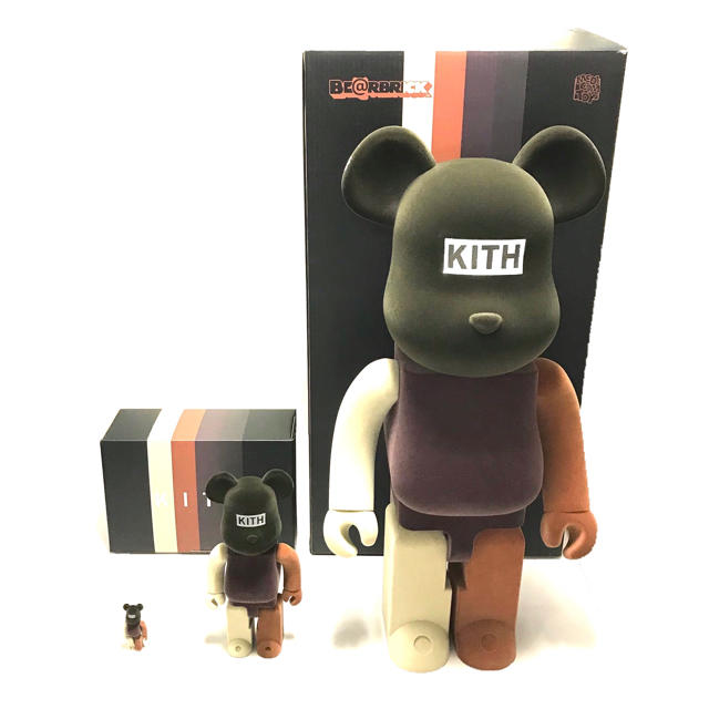 新品 即発送 Kith Be@rbrick 1000%