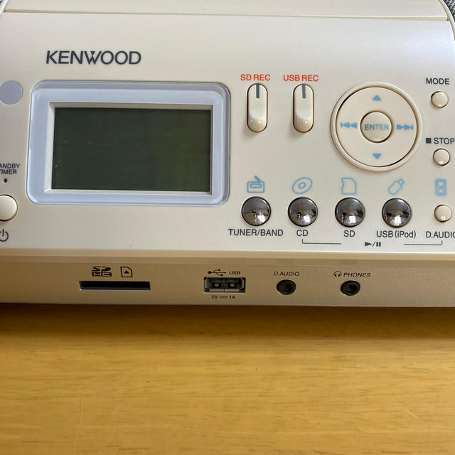 KENWOOD CDラジオ 1