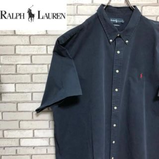 ラルフローレン(Ralph Lauren)の【激レア】ラルフローレン☆ ワンポイント刺繍ロゴチノスーパー ビッグシャツ90s(シャツ)