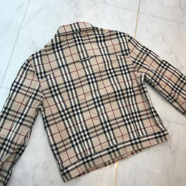 BURBERRY(バーバリー)の☆美品☆バーバリーロンドン コットンジャケット ノバチェック レディースのジャケット/アウター(Gジャン/デニムジャケット)の商品写真