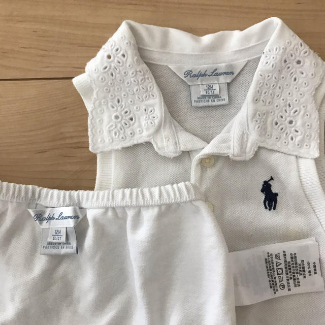 Ralph Lauren(ラルフローレン)のRalph Lauren / ノースリワンピース　size 80 女の子 キッズ/ベビー/マタニティのベビー服(~85cm)(ワンピース)の商品写真