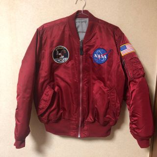 アルファインダストリーズ(ALPHA INDUSTRIES)のALPHA APOLLO NASA MA-1(フライトジャケット)