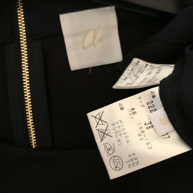 ADORE(アドーア)のαA♡黒色プルオーバー レディースのトップス(カットソー(半袖/袖なし))の商品写真