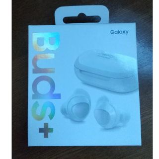 サムスン(SAMSUNG)のGALAXY buds+ギャラクシー　バッズプラス　ホワイト(ヘッドフォン/イヤフォン)