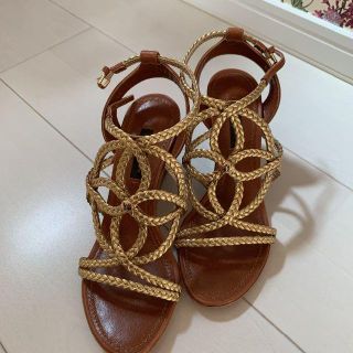 ルイヴィトン(LOUIS VUITTON)の美品　ルイヴィトン　LOUIS VUITTON　サンダル　34　(サンダル)