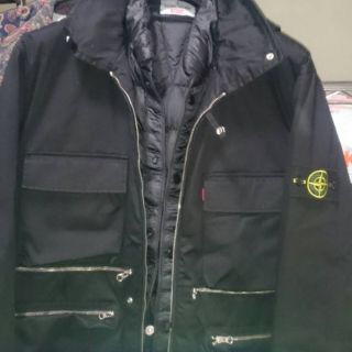 Supreme stone island XL 黒(その他)