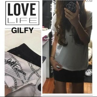 ギルフィー(GILFY)のGILFY ミニスカート　ブラック(ミニスカート)