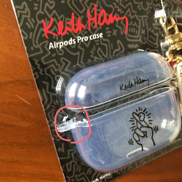 Keith Haring AirPods Pro ケース スマホ/家電/カメラのオーディオ機器(ヘッドフォン/イヤフォン)の商品写真