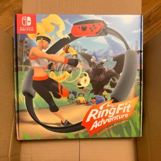 ニンテンドースイッチ(Nintendo Switch)の任天堂　リングフィットアドベンチャー(家庭用ゲームソフト)