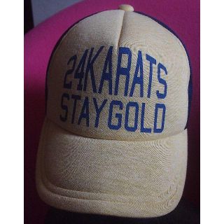 トゥエンティーフォーカラッツ(24karats)の《24karats tokyo 24カラッツ》メッシュ式大人FREEサイズ(キャップ)