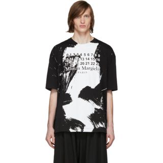 マルタンマルジェラ(Maison Martin Margiela)のmaison Margiela メゾンマルジェラ ロゴ　ナンバリング　tシャツ(Tシャツ/カットソー(半袖/袖なし))