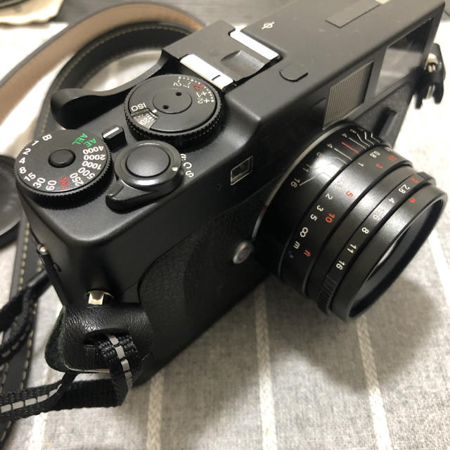 LEICA(ライカ)の七工匠　7artisans 35mm f2 blackライカM連動 スマホ/家電/カメラのカメラ(レンズ(単焦点))の商品写真