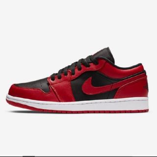 ナイキ(NIKE)の最安値　NIKE AIR JORDAN 1 low BRED 27.5cm (スニーカー)