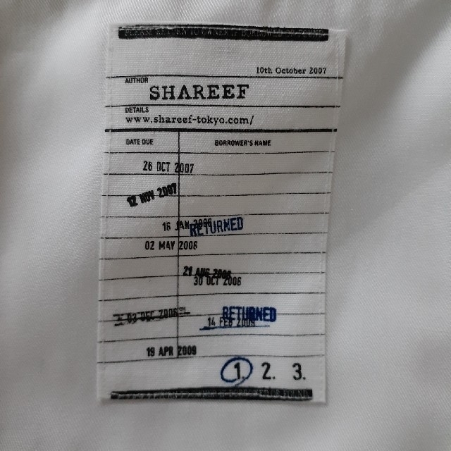 SHAREEF(シャリーフ)のshareef ’BUTTERFLY’ S/S BIG SHIRTS メンズのトップス(シャツ)の商品写真