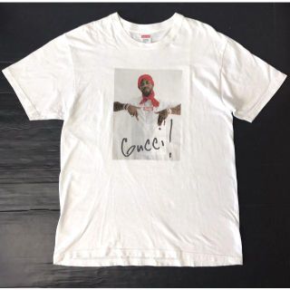 シュプリーム(Supreme)の【H】Supreme 16AW Gucci Mane Tee 白 L(Tシャツ/カットソー(半袖/袖なし))