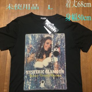 ヒステリックグラマー(HYSTERIC GLAMOUR)のHisteric Glamour 希少なtシャツ未使用品　L (Tシャツ/カットソー(半袖/袖なし))