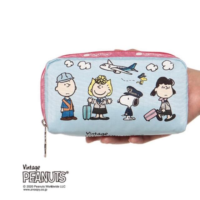 ANA 機内販売　レスポ  PEANUTS コラボポーチ　スヌーピー