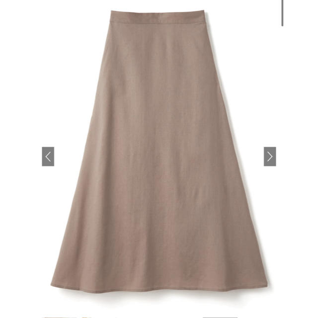 GRL(グレイル)のGRL リネン混ベーシックフレアスカート レディースのスカート(ロングスカート)の商品写真