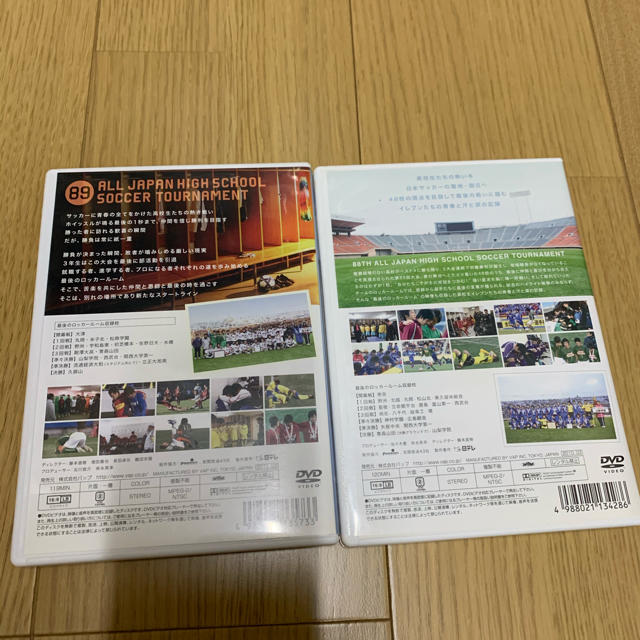 【らきま様専用】全国高校サッカー選手権大会　最後のロッカールームDVD6点セット スポーツ/アウトドアのサッカー/フットサル(記念品/関連グッズ)の商品写真