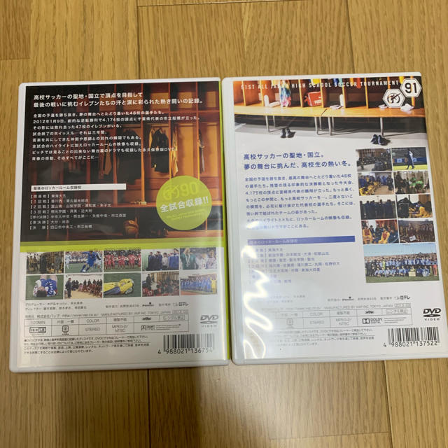 【らきま様専用】全国高校サッカー選手権大会　最後のロッカールームDVD6点セット スポーツ/アウトドアのサッカー/フットサル(記念品/関連グッズ)の商品写真