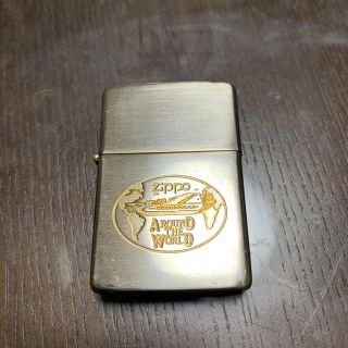 ジッポー(ZIPPO)のZIPPO zippo ライター　タバコ　煙草　飛行機　世界(タバコグッズ)