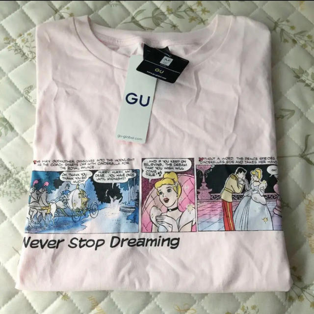 Disney Gu ジーユー シンデレラ Tシャツ サイズl 新品 ディズニープリンセスの通販 By S Shop ディズニーならラクマ