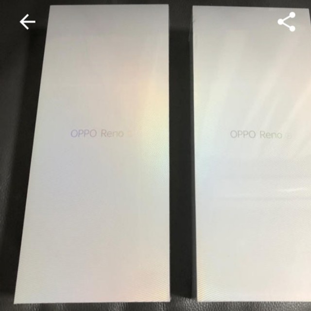 定番の中古商品 ANDROID - Oppo reno a128GB blue シムフリー 2台 ...