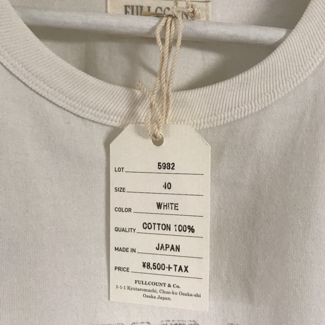 FULLCOUNT(フルカウント)のフルカウント　Tシャツ メンズのトップス(Tシャツ/カットソー(半袖/袖なし))の商品写真