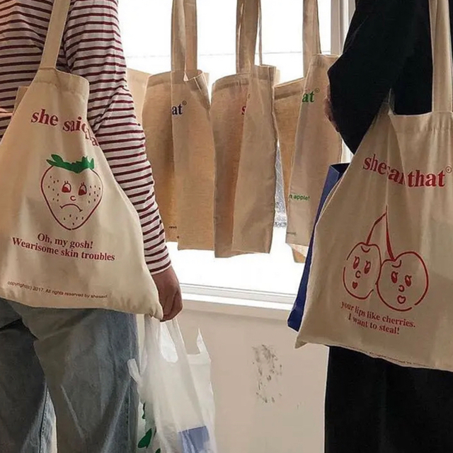 STYLENANDA(スタイルナンダ)の‪‪❤︎‬ tote bag ‪‪❤︎‬ レディースのバッグ(トートバッグ)の商品写真