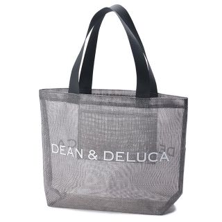 ディーンアンドデルーカ(DEAN & DELUCA)のDEAN＆DELUCA メッシュトートバッグL シルバー エコバッグ(エコバッグ)