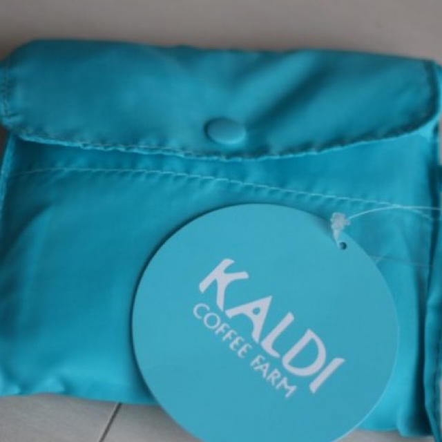 KALDI(カルディ)のKALDI カルディ オリジナル エコバッグ ブルー レディースのバッグ(エコバッグ)の商品写真