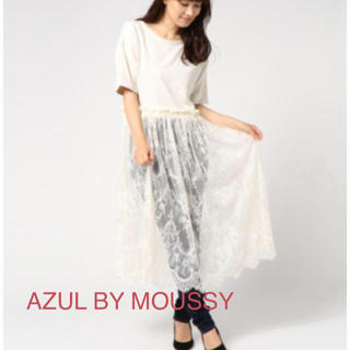 アズールバイマウジー(AZUL by moussy)のAZUL BY MOUSSY レースワンピース(ロングワンピース/マキシワンピース)