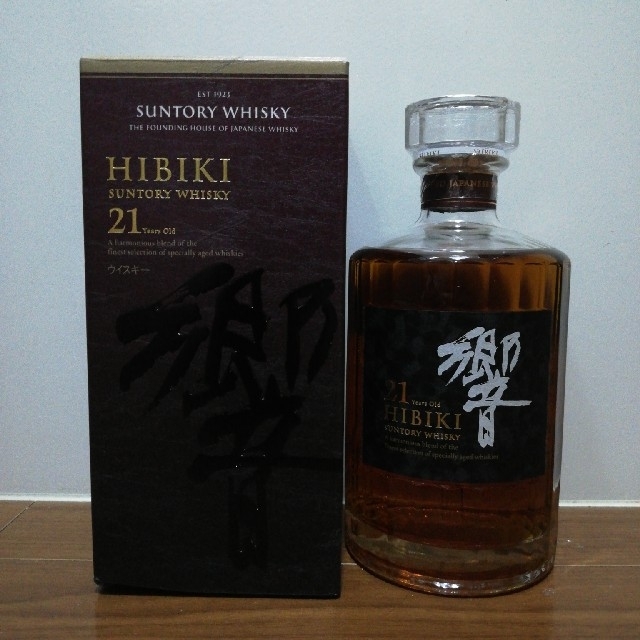 陰山織物謹製 【新品未開栓】サントリー ウイスキー 響21年 700ml 箱