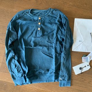 ヴィスヴィム(VISVIM)のvisvim indigo raglan henley l/s dk.ind M(Tシャツ/カットソー(七分/長袖))