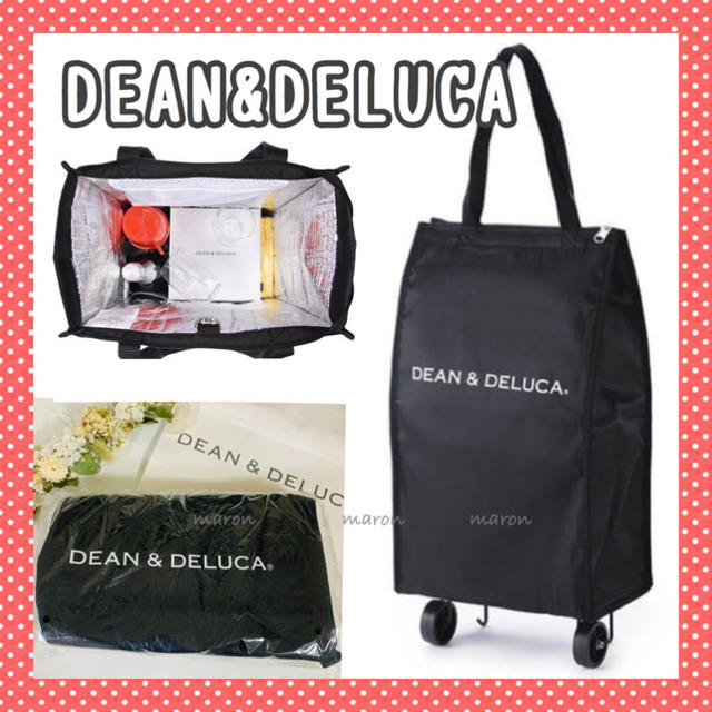DEAN & DELUCA - 大容量 DEAN&DELUCAショッピングカート保冷バッグエコ